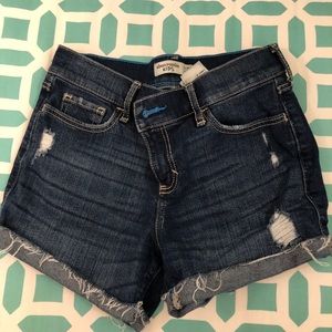 Cute jean shorts!